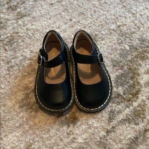 Toddler black dress shoes